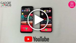 GadgetCam - Samsung S8 Plus vs iPhone X - Gadget Hub - Lisboa Portugal