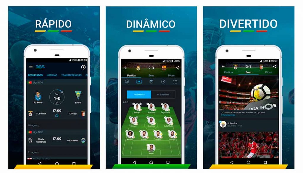 365Scores - Futebol ao Vivo - Apps de resultados de futebol - Blog - Gadget Hub em Lisboa