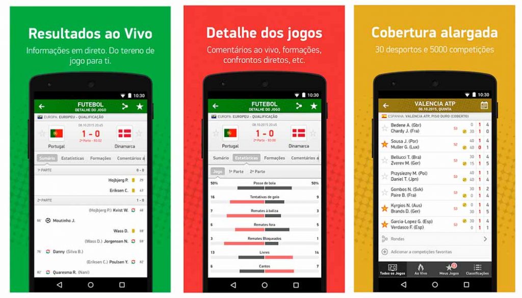 Meus Resultados 2 - Apps de resultados de futebol - Blog - Gadget Hub em Lisboa