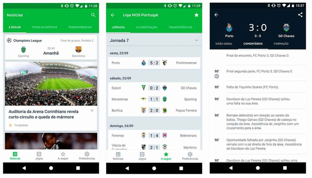 Onefootball - Futebol Noticias 2- Apps de resultados de futebol - Blog - Gadget Hub em Lisboa