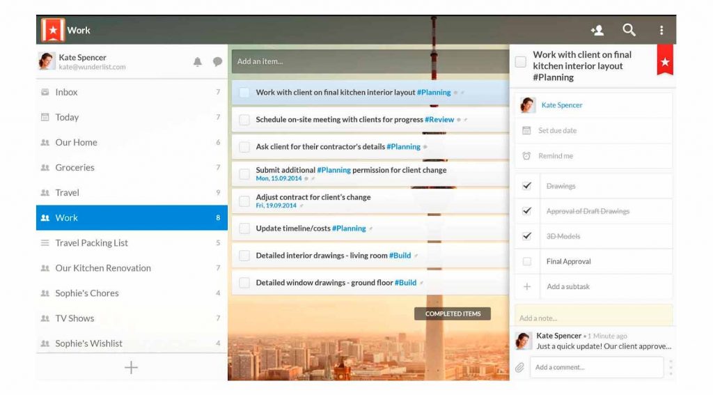 As Melhores Apps para gerir tarefas,Wundelist Gestão de Projetos - Actividades - BLOG - Os melhores Serviços em Lisboa - Aproveita Já - Gadget Hub